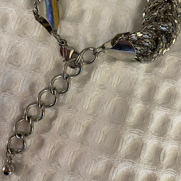 Silver rope necklace from Express. - Picture 2 of 2